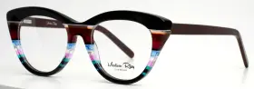 Madison Riley Fp2133 C2 Multicolor Womens Cat Eye Eyeglasses 52-19-140 B 42 A