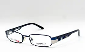 S3226 Manhattan New 50 Chocolate Light Brown Authentic Eyeglasses With Clip 51-18