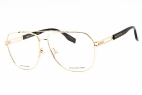006j Marc Jacobs 716736975429 751 06j Eyeglasses Gold Frame 60mm
