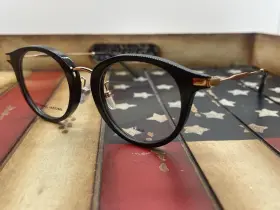 Marc623 Marc Jacobs Marc623/g The Jacob S 623/g Rhl Black Round Eyeglasses 49mm Option To Add Rx