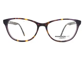 Marchon M-5502 Nyc Eyeglasses Frames 518 Tortoise Cat Eye Full Rim 54-16-140