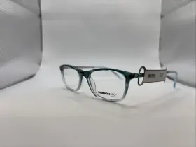 M-7504 Marchon Nyc Junior 455 47/15 140 Youth Blue Gradient Full Rim Eyeglasses