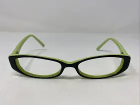 49-16-135 Marchon M213 010 Black/lime Green Full Rim Eyeglasses Frame J726