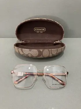 Gm0359 Marciano Read 028 Rose Gold Eyeglasses 58-17-140mm - Light Scratching
