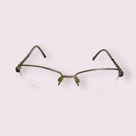7261 Marcolin Mod Silver Frame Glasses