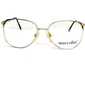 Mod.7034 Marcolin Mod.7023 Col.524 Vintage Large Eyeglasses Frames Gold H15323 Mod.7034 Marcolin Mod.7023 Col.524 Vintage Large Eyeglasses Frames Gold H15323