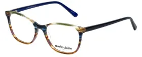 Mc6246-ist-prog-bl Marie Claire Multi-focus Blue Light Glasses Mc6246-ist Indigo Stripe Square 53mm