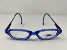 38-15-140 Masterpiece Mp81 Collection Blue Full Rim Eyeglasses Frame Fl26