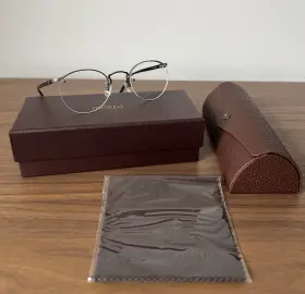 48-21-143 Matsuda Nib M3107 Antique Silver / Clear Lens Titanium Eyeglasses