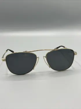 M3051 Matsuda Sunglasses Frame Only Gold Tone Aviator Metal Japan 56 Mm