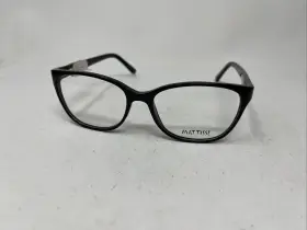 Jl46 Mattisse Eyewear Ursula Piano Keys 52/17/138 Glossy Black Flex Hinge
