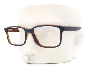 Maui Jim 2115-08sp Mjo Eyeglasses Glasses Matte Blue On Brown 53-17-145