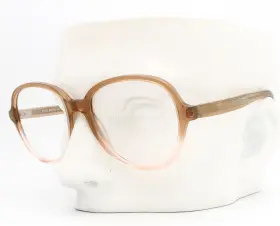 2119-12e Maui Jim Mjo Eyeglasses Glasses Crystal Brown Pink Ombre 55mm Large