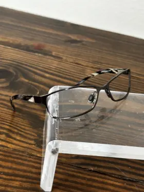 Mj-114-02 Maui Jim Shoreline Gunmetal Black Full Rim Rectangle Eyeglasses Frame