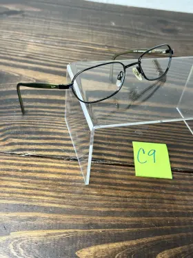 Mj-133-02 Maui Jim Hilo Unisex Black Green Metal Full Rim Oval Eyeglasses Frame