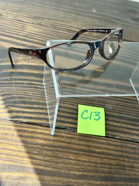 Mj-136-10 Maui Jim Cyclone Womens Tortoise Brown Full Rim Eyeglasses Frame