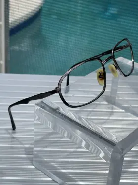 Mj-141-02 Maui Jim Barracuda Mens Black Metal Full Rim Eyeglasses Frame