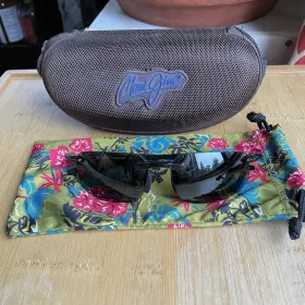 Mj-408-02 Maui Jim Sport Black Sunglasses Prescription Lenses