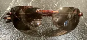 Mj-909-10 Maui Jim Sunglasses Frame Only Tortoise Rimless Japan 61 Mm Mj-909-10 Maui Jim Sunglasses Frame Only Tortoise Rimless Japan 61 Mm