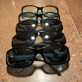 Maui Jim Mj219-03 Punchbowl 219-03 5 Frames Lot . Black And Blue