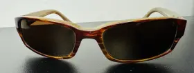 Maui Jim Mj220-10 Atoll Mens Brown Tortoise Bronze Polarized Sunglasses