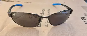 Mj741-02d Maui Jim Salt Air Mens Gunmetal Full Rim Sun Glasses Broken Lens