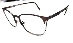 Mjo2107-25d Maui Jim Mjo2107 Brown Metal Square Eyeglasses 54-19 145 Italy No Lens Screw