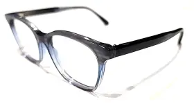 Mjo2207-45 Maui Jim Mjo2207 Crystal Gray Blue Square Eyeglasses 51-17 145 Italy New
