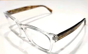 Mjo2211-21c Maui Jim Mjo2211 Crystal Clear Brown Square Eyeglasses 55-18 145 Italy New