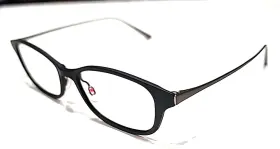 Mjo2605-2m Maui Jim Mjo2605 Small Black Gray Metal Oval Eyeglasses 49-17 145 Japan New