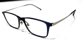 Mjo2608-08m Maui Jim Mjo2608 Blue Gray Metal Square Eyeglasses 53-17 145 Japan New