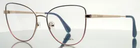 55-16-140 Max&co. Mo5018 And 028 Blue Pink Silver Womens Butterfly Eyeglasses B 48