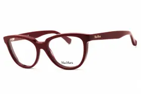 Mm5143 Max Mara 889214516541 066 Eyeglasses Shiny Red Frame 53mm