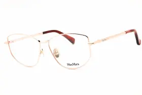 Mm5153 Max Mara 889214532619 033 Eyeglasses Pink Gold Frame 55mm