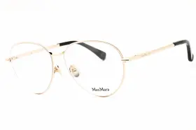 Mm5178 Max Mara 889214566775 032 Eyeglasses Pale Gold Frame 56mm