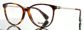 54-14-140 Max Mara Mm5078 052 Tortoise Womens Semi Cat Eye Eyeglasses B 44