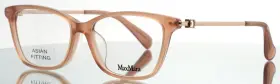 54-15-140 Max Mara Mm5086-d 072 Milky Nude Womens Semi Cat Eye Eyeglasses B 38