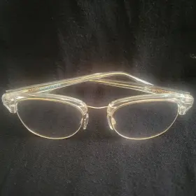 51-19-140 Mcallister 970 Crystal Unisex Eyeglasses Frame - Used