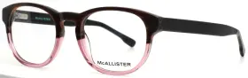 51-20-140 Mcallister Mc4501 609 Brown Pink Horn Womens Oval Eyeglasses B 41
