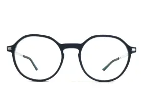 Mlop-98o04 Mclaren Eyeglasses Frames C03 Matte Navy Blue Silver 49-18-145