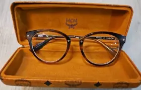 2632a Mcm Eyeglasses Model Color Code 216 Brown And Gold 50/20/140