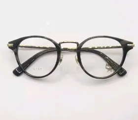 Mcm2610a Mcm Mcm2632a Designer Eyeglasses Brown Marbelized Gold Trim Rx-able New Tags
