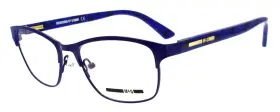 49-16-135 Mcq Alexander Mcqueen 889652128450 Mq0118op 004 Womens Glasses Frames Petite Blue
