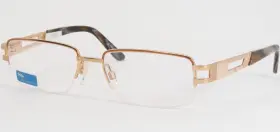 54-18-140 Men Eyewear 7644 Bi 7644-2 Gold /bronze Unique Rare Eyeglasses Glasses
