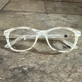 331015 Menrad Mod 6817 Cream Eyeglasses Frames Germany 52-18-140-38mm Nwot