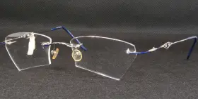 50-20-135 Meyer Optic 4266 Vintage G25 Multicolor Unique Eyeglasses With Crystals
