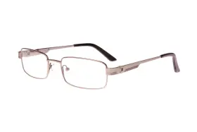 Ma-603t Michael Adams New Gunmetal Titanium Eyeglasses 51/18/140 With 180 Hinges