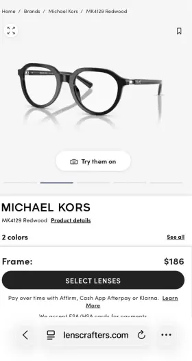 0mk4129-3005 Michael Kors New Mk4129 3005 Redwood Black Lens 53 Mm Mens Eyeglasses 0mk4129-3005 Michael Kors New Mk4129 3005 Redwood Black Lens 53 Mm Mens Eyeglasses