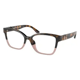 4094u Michael Kors Karlie I Mk 3909 Tortoise Fade Plastic Square Eyeglasses 53mm
