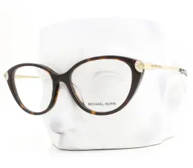 Mk4098bu Michael Kors 4098bu Savoie Eyeglasses 3006 Glasses Brown Tortoise 53mm With Case
